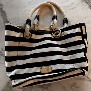 Michael Kors sailor look thick woven bag.
